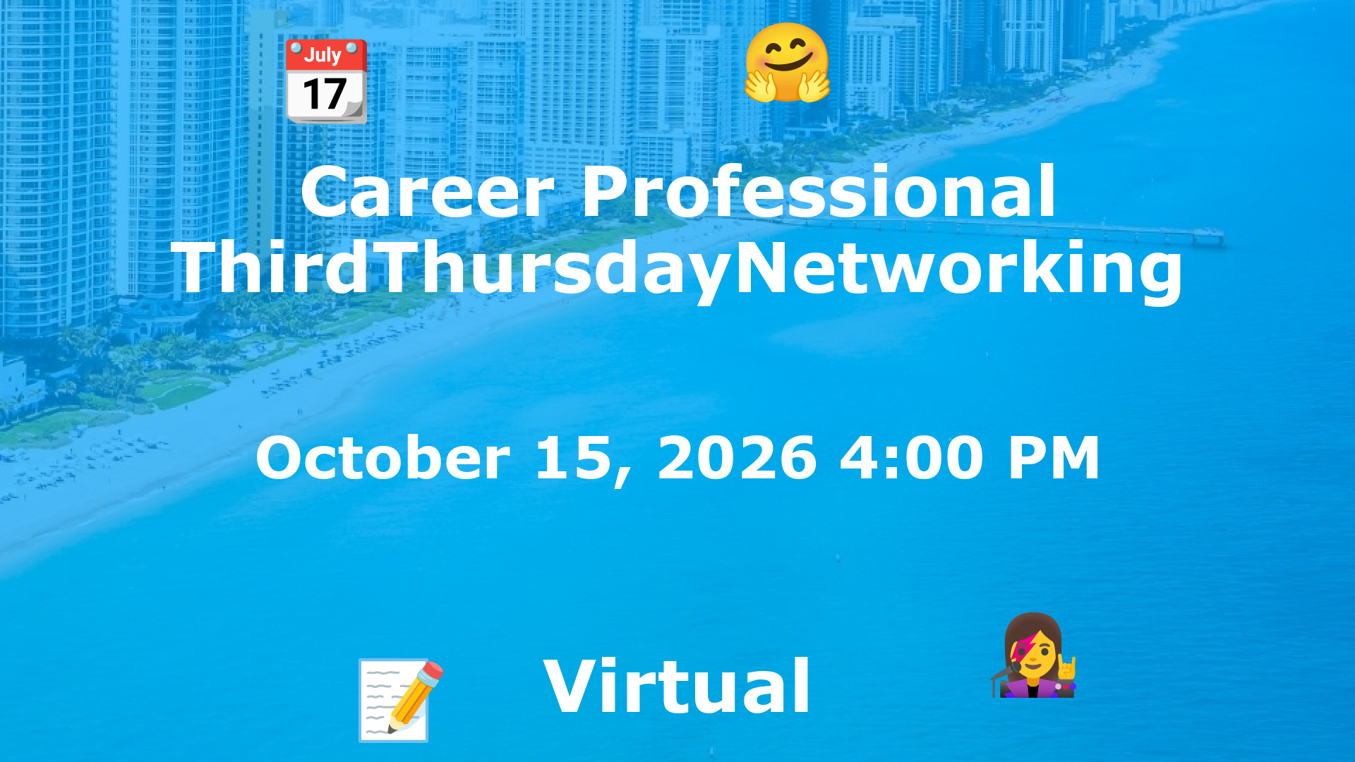 Career Professional ThirdThursdayNetworking  event image